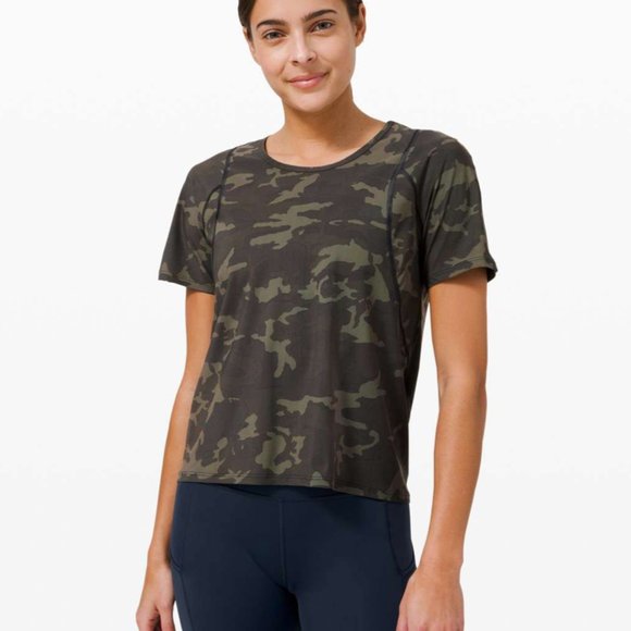 lululemon athletica Tops - Lululemon Outrun the Heat Short Sleeve